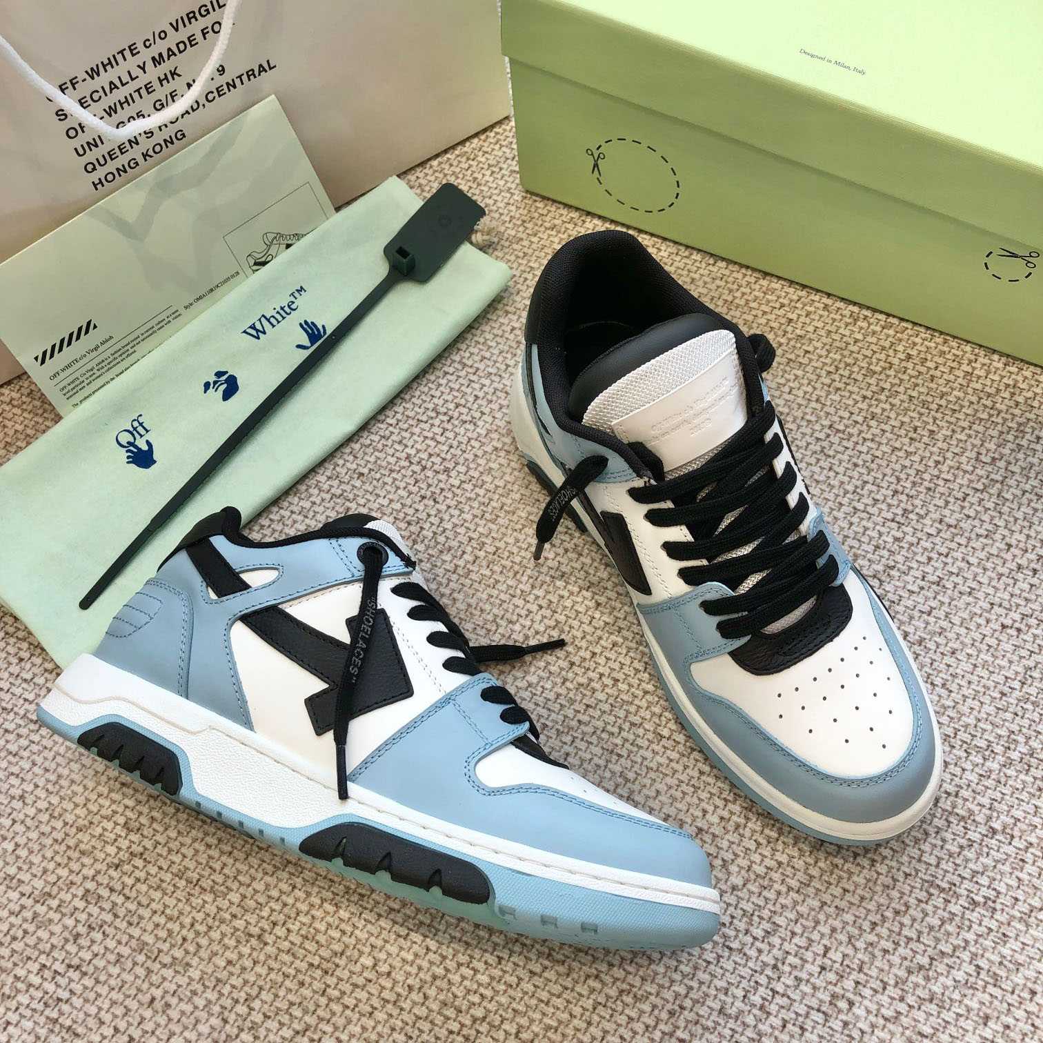 Off White Out Of Office Sneakers  - DesignerGu