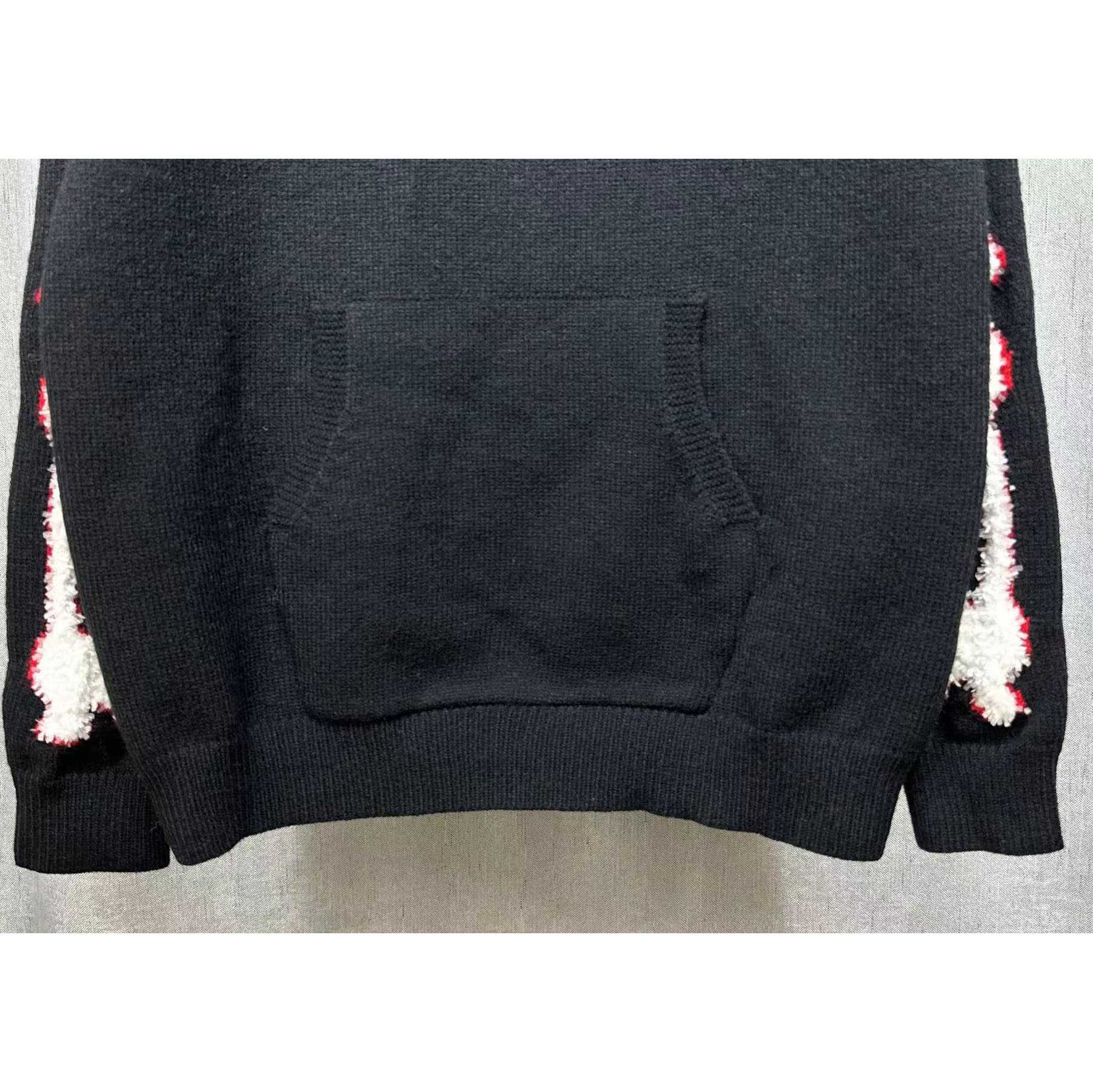 Amiri Bones Hoodie With Embroidered Logo - DesignerGu