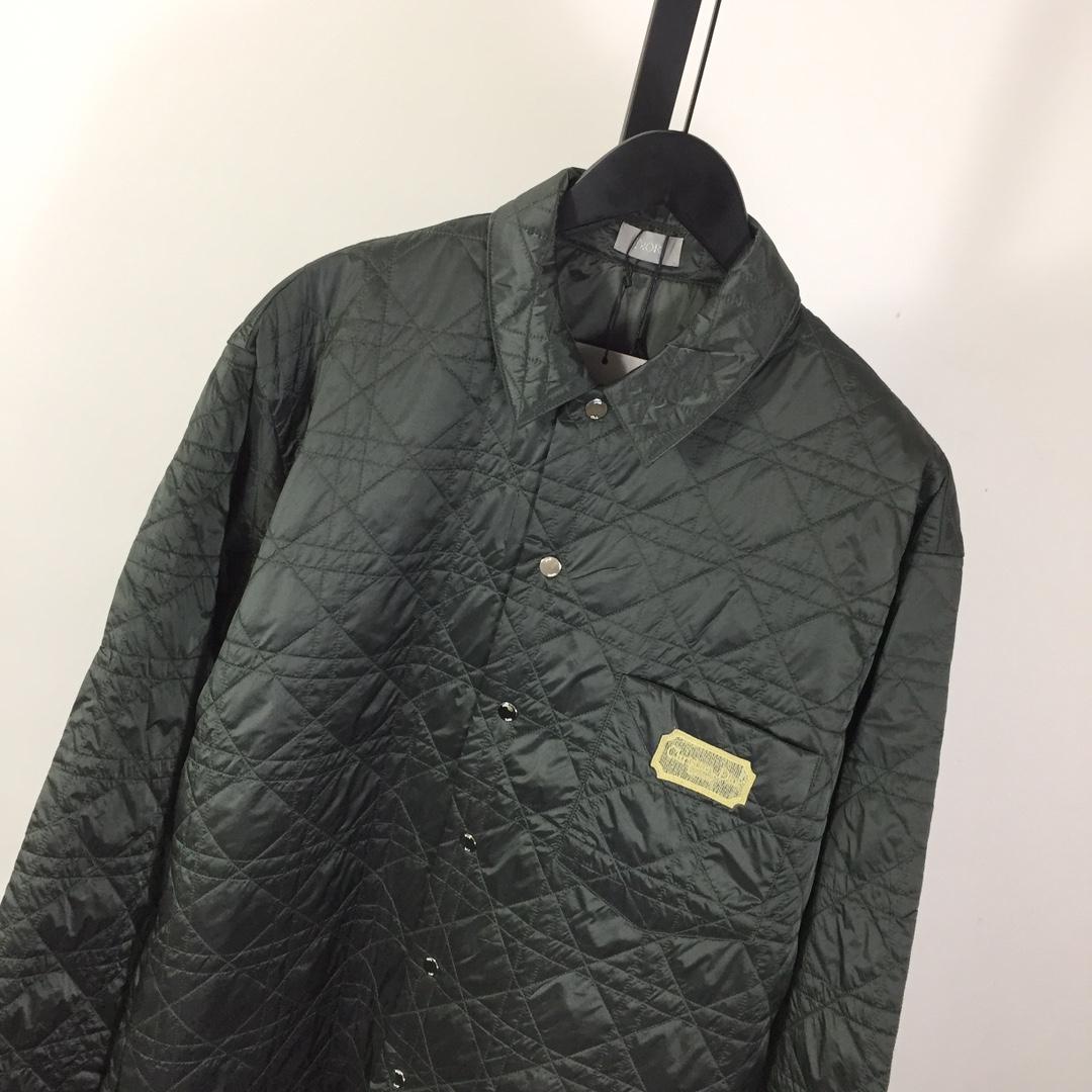 Dior Cannage Quilted Overshirt - DesignerGu