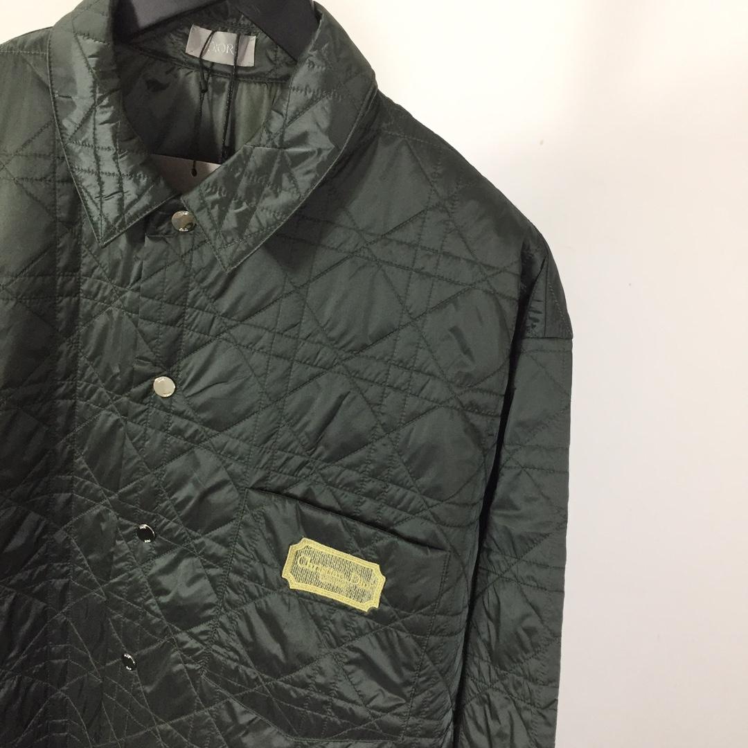 Dior Cannage Quilted Overshirt - DesignerGu