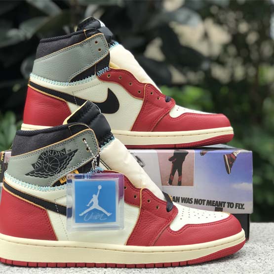 Union LA x Air Jordan 1 High OG “Chicago” Sneaker    HV8563-600  - DesignerGu