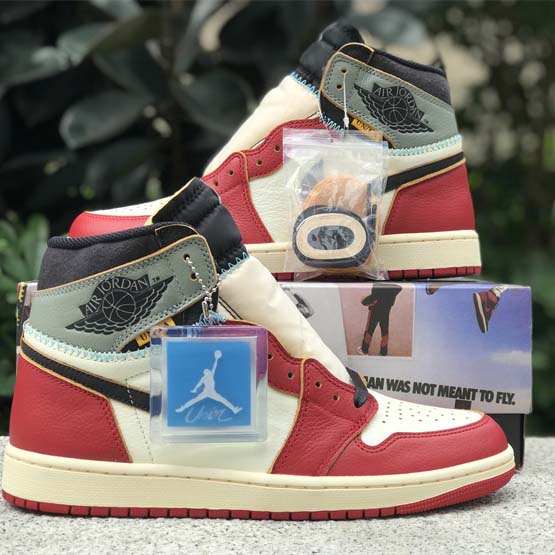 Union LA x Air Jordan 1 High OG “Chicago” Sneaker    HV8563-600  - DesignerGu