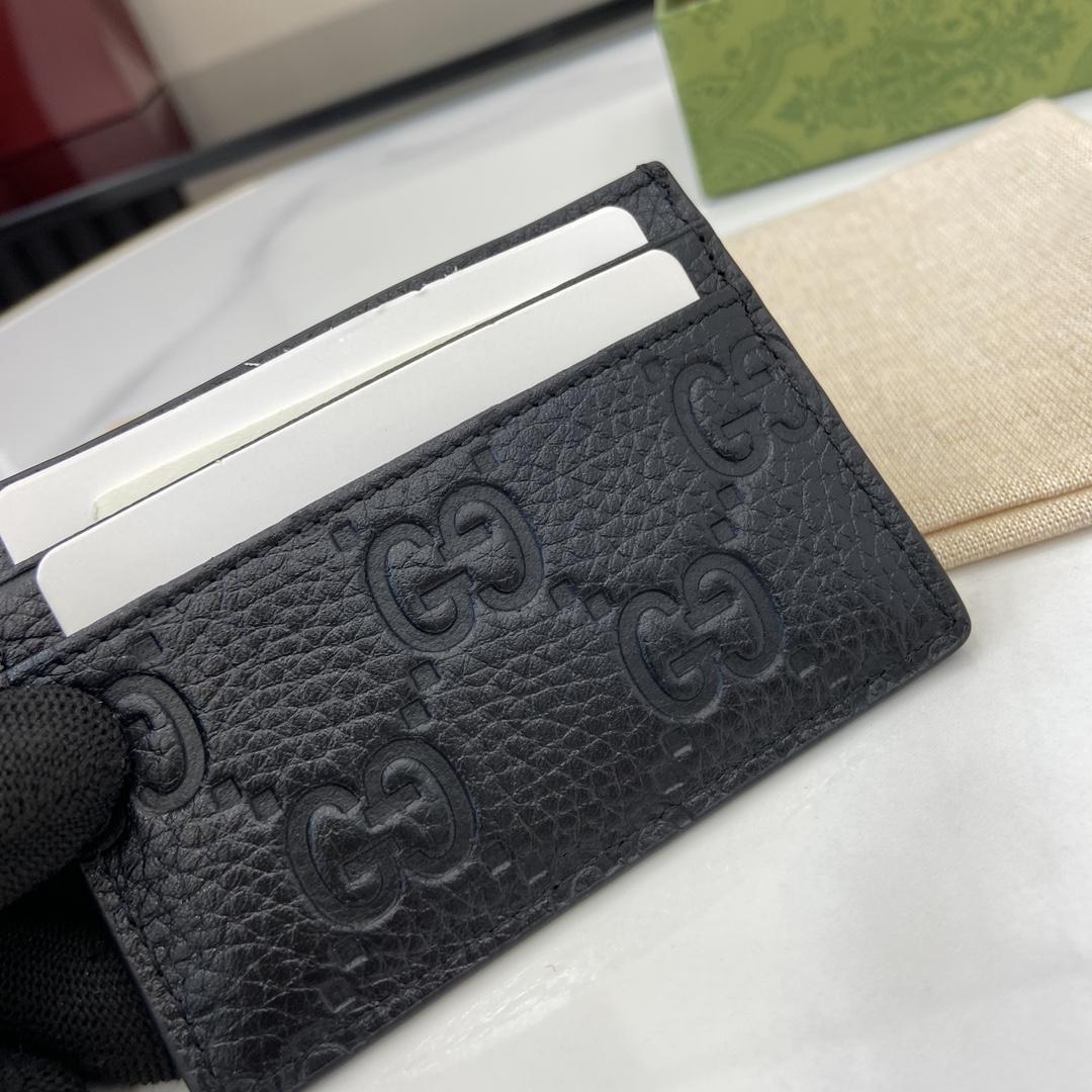 Gucci GG Emblem Card Case  - DesignerGu