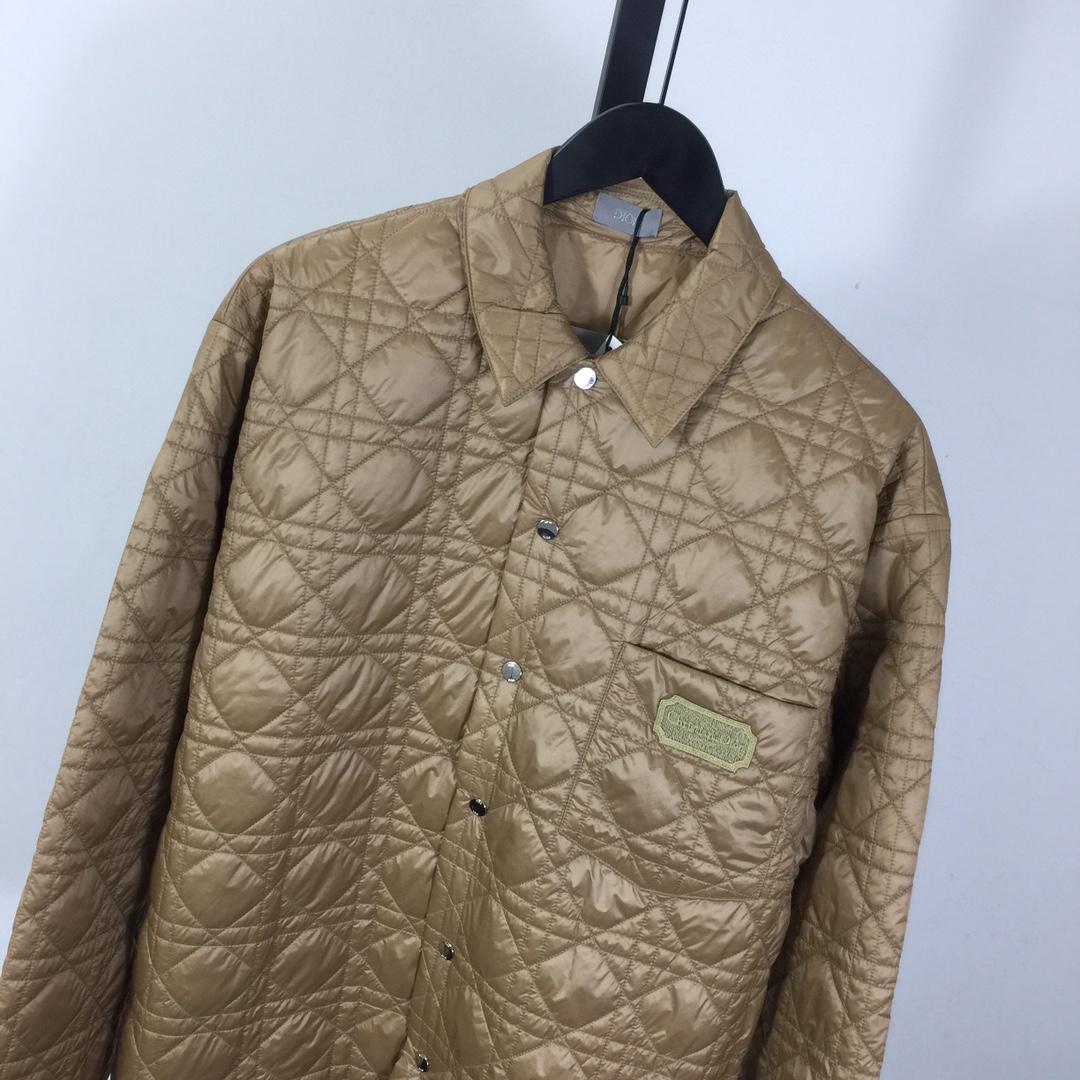 Dior Cannage Quilted Overshirt - DesignerGu