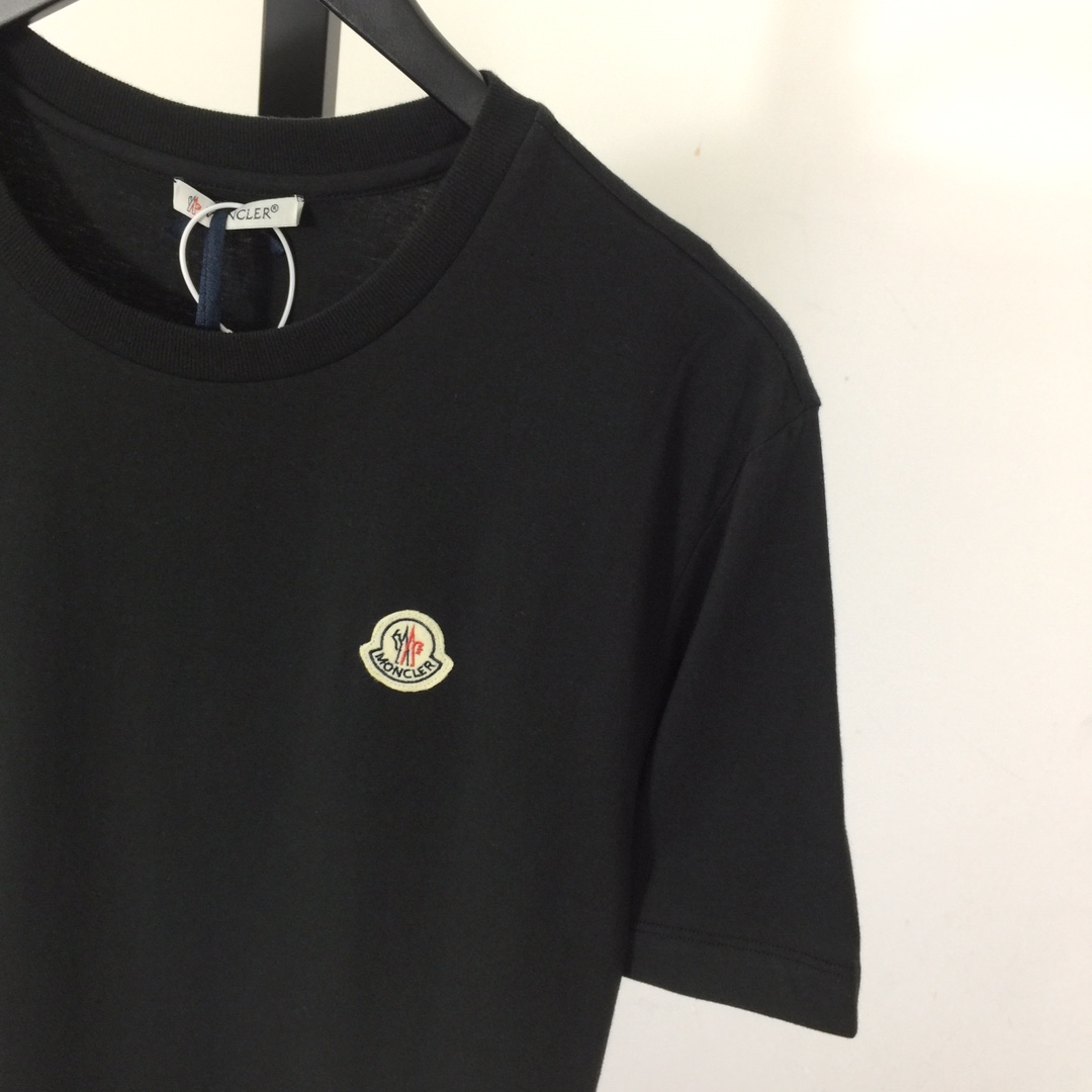 Moncler Logo Cotton T-shirt - DesignerGu