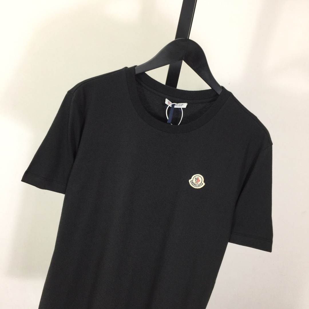 Moncler Logo Cotton T-shirt - DesignerGu