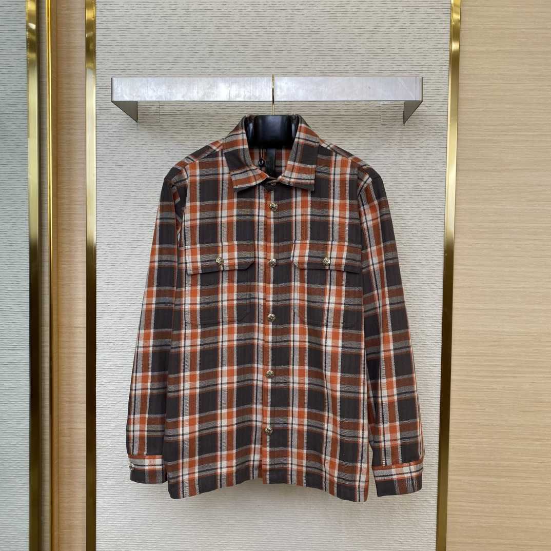 Chrome Hearts Check Shirt - DesignerGu