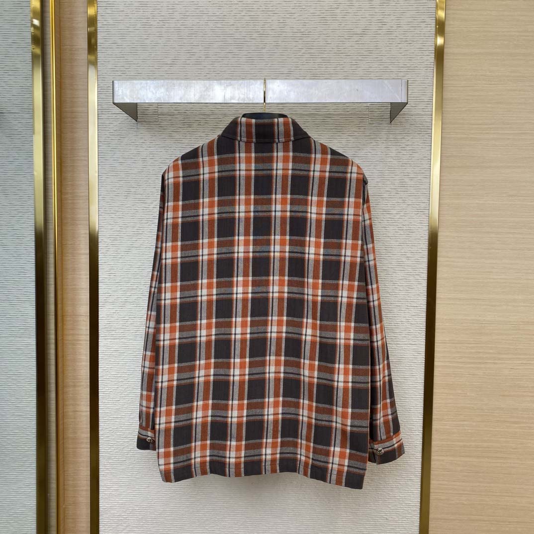 Chrome Hearts Check Shirt - DesignerGu