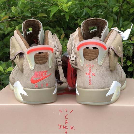 Travis Scott x Air Jordan 6    DH0690-200 - DesignerGu