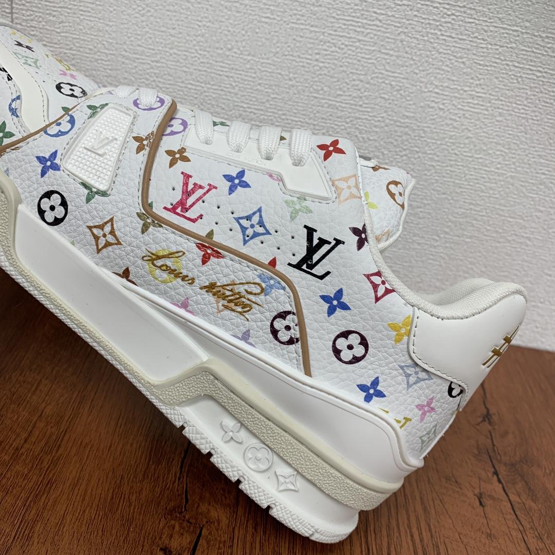 Louis Vuitton LV x TM LV Trainer Sneaker   - DesignerGu