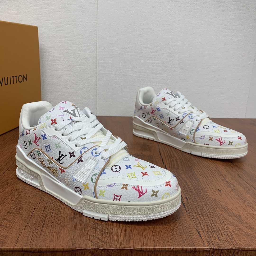 Louis Vuitton LV x TM LV Trainer Sneaker   - DesignerGu