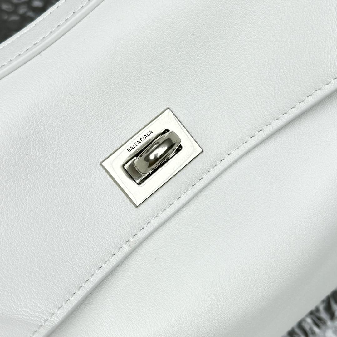 Balenciaga Rodeo Mini Handbag In White - DesignerGu