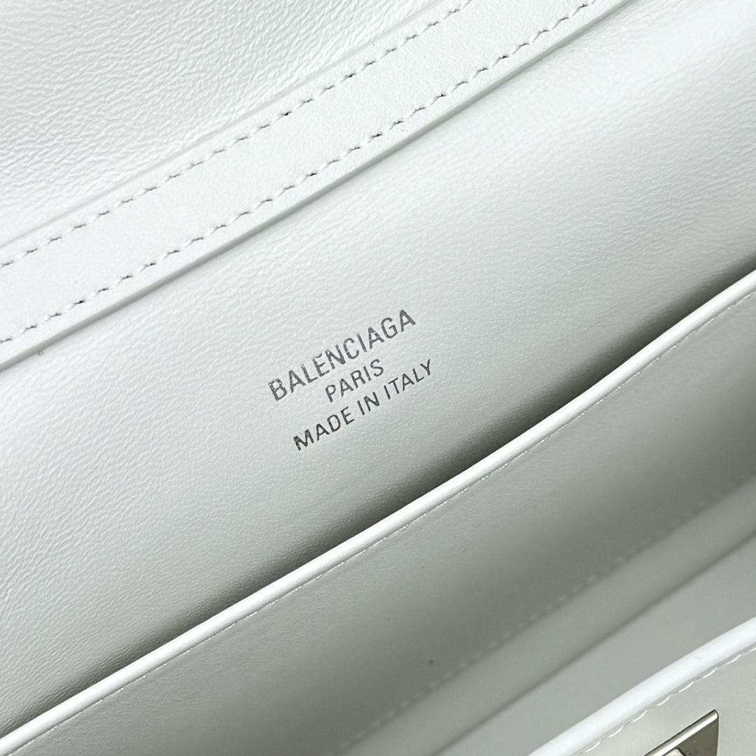 Balenciaga Rodeo Mini Handbag In White - DesignerGu