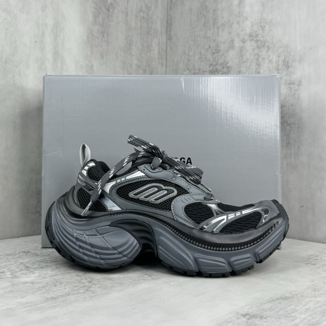 Balenciaga 6XL Sneaker In Black And Grey - DesignerGu