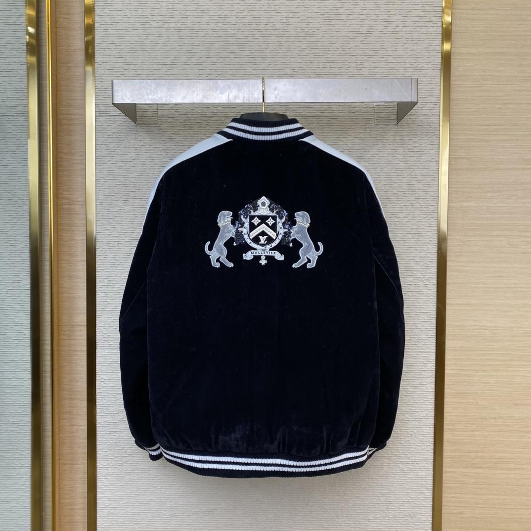 Louis Vuitton Denim Velvet Souvenir Jacket  1AGIMI - DesignerGu