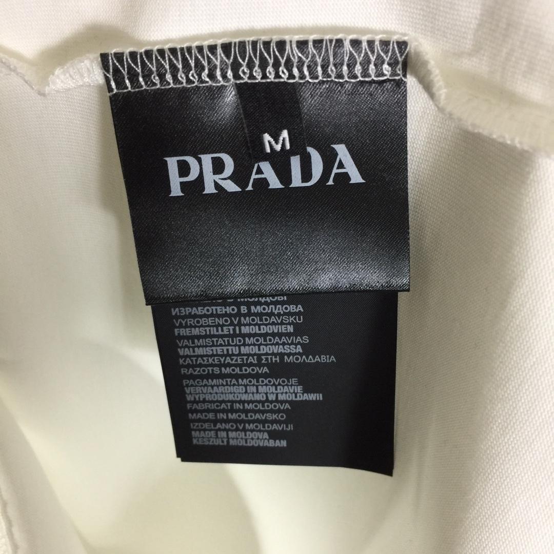 Prada Cotton  T-shirt  - DesignerGu