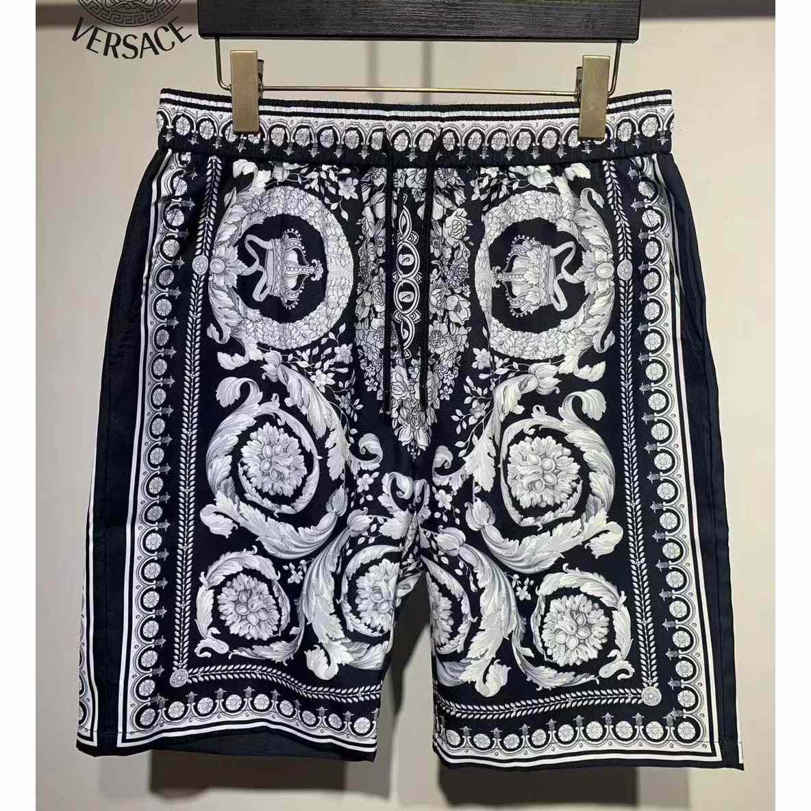 Versace Silk Shorts - DesignerGu