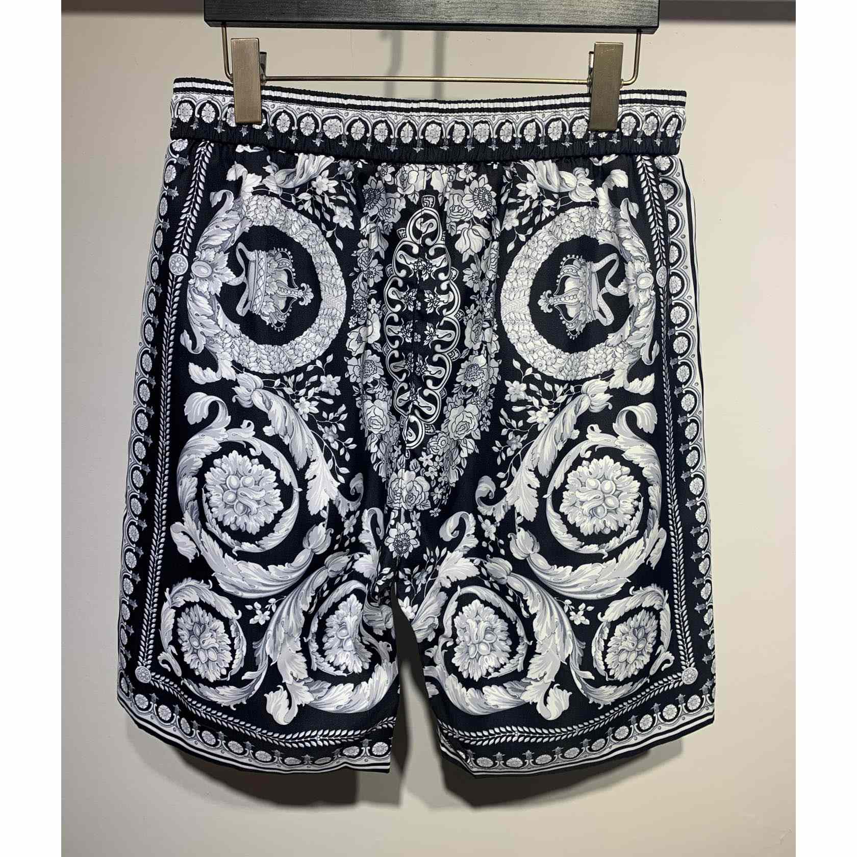 Versace Silk Shorts - DesignerGu