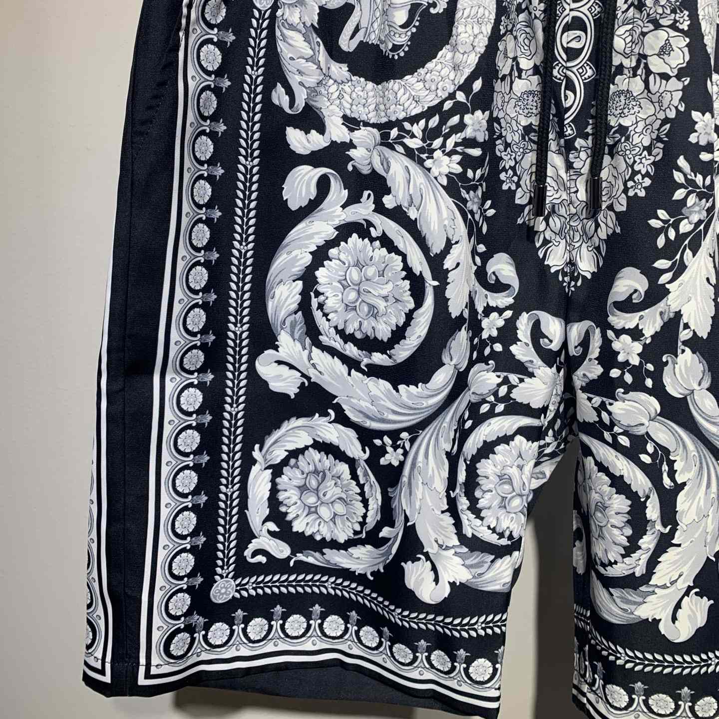 Versace Silk Shorts - DesignerGu