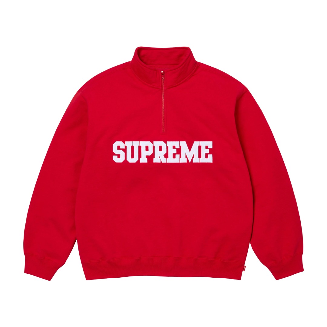 Supreme Collegiate Half Zip Pullover - DesignerGu