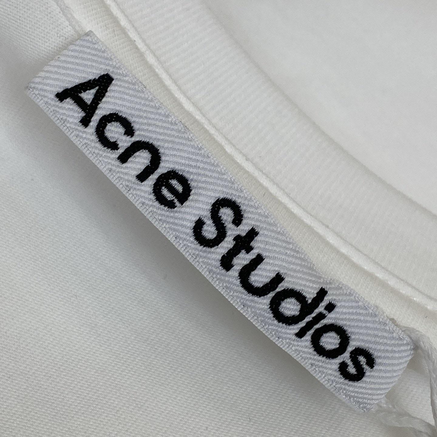 Acne Studios Long Sleeve Logo T-shirt  - DesignerGu