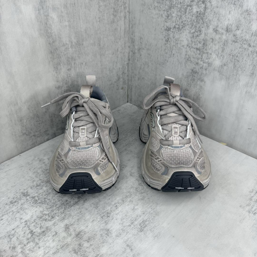 Balenciaga 6XL Sneaker In Taupe, Grey And Black - DesignerGu