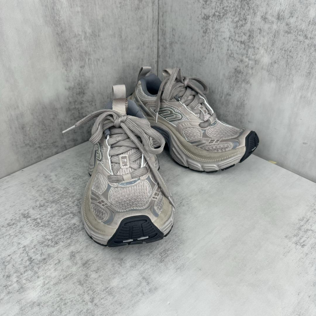 Balenciaga 6XL Sneaker In Taupe, Grey And Black - DesignerGu