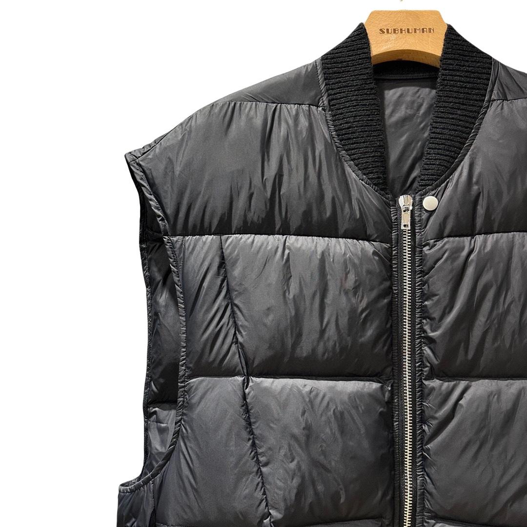 Rick Owens Puffer Vest  - DesignerGu