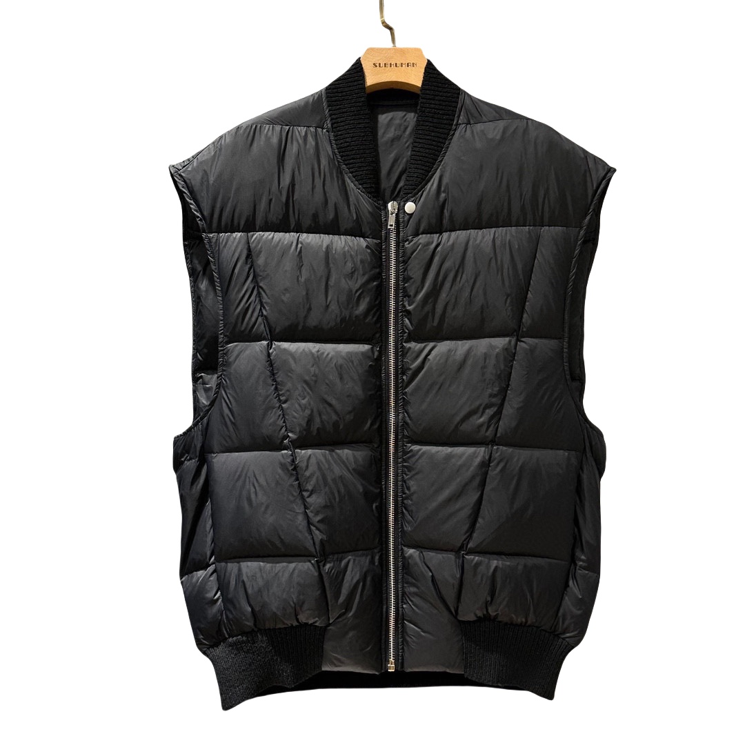 Rick Owens Puffer Vest  - DesignerGu