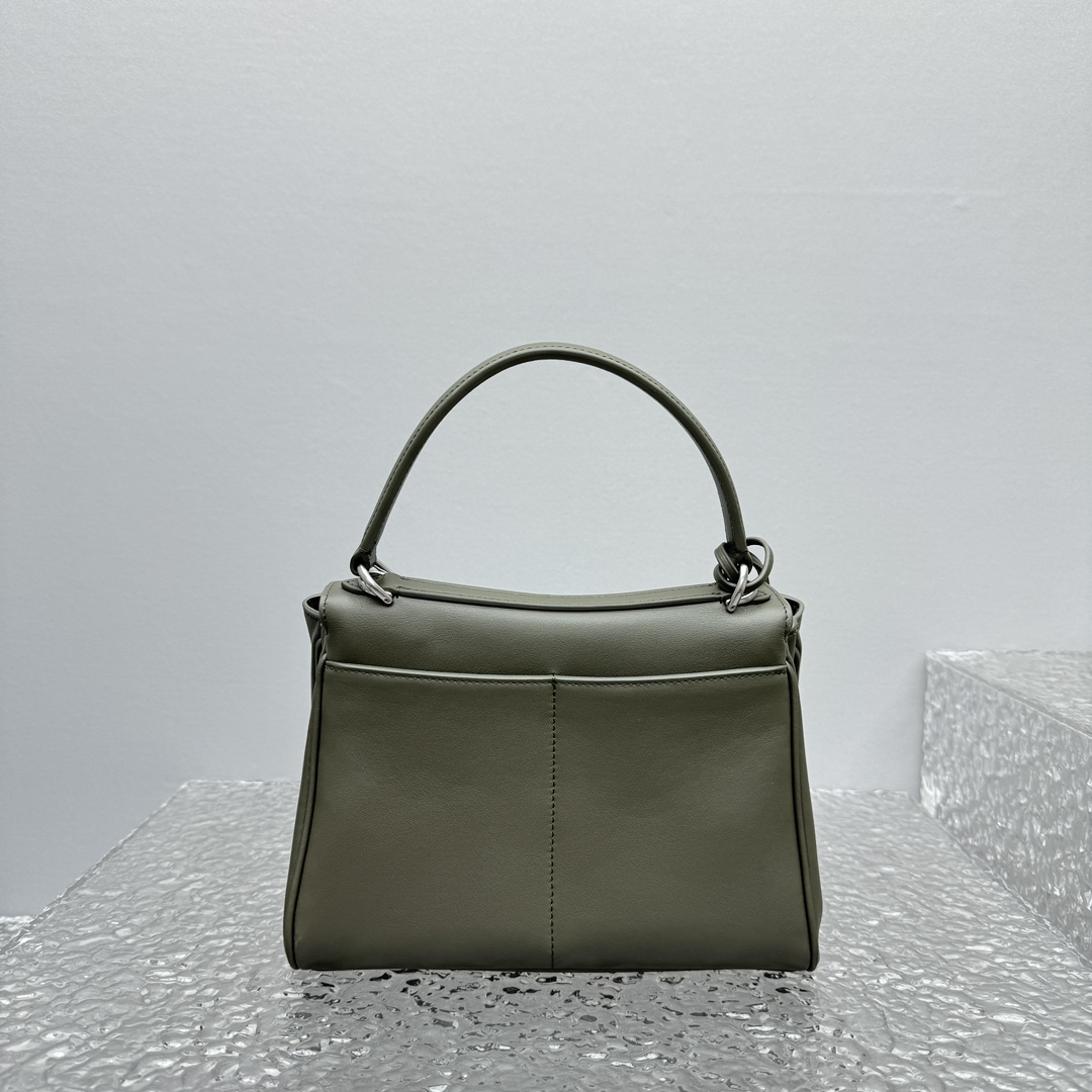 Balenciaga Rodeo Mini Handbag In Khaki   - DesignerGu