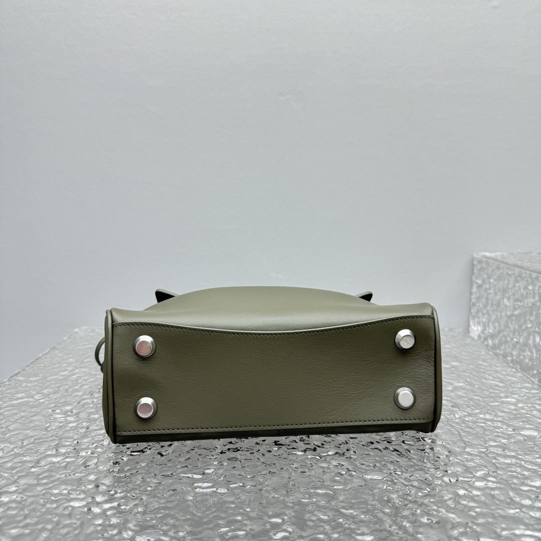 Balenciaga Rodeo Mini Handbag In Khaki   - DesignerGu