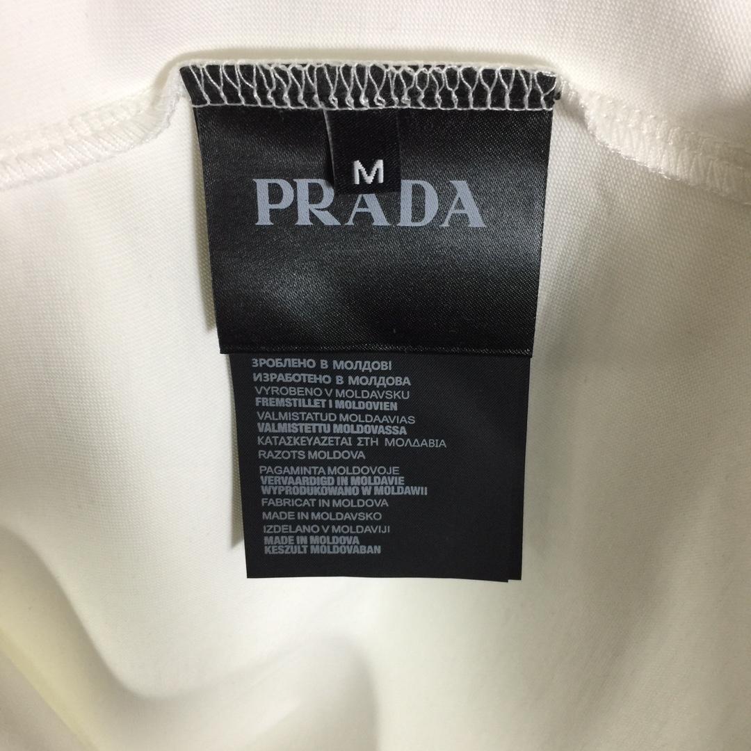 Prada Cotton  T-shirt  - DesignerGu