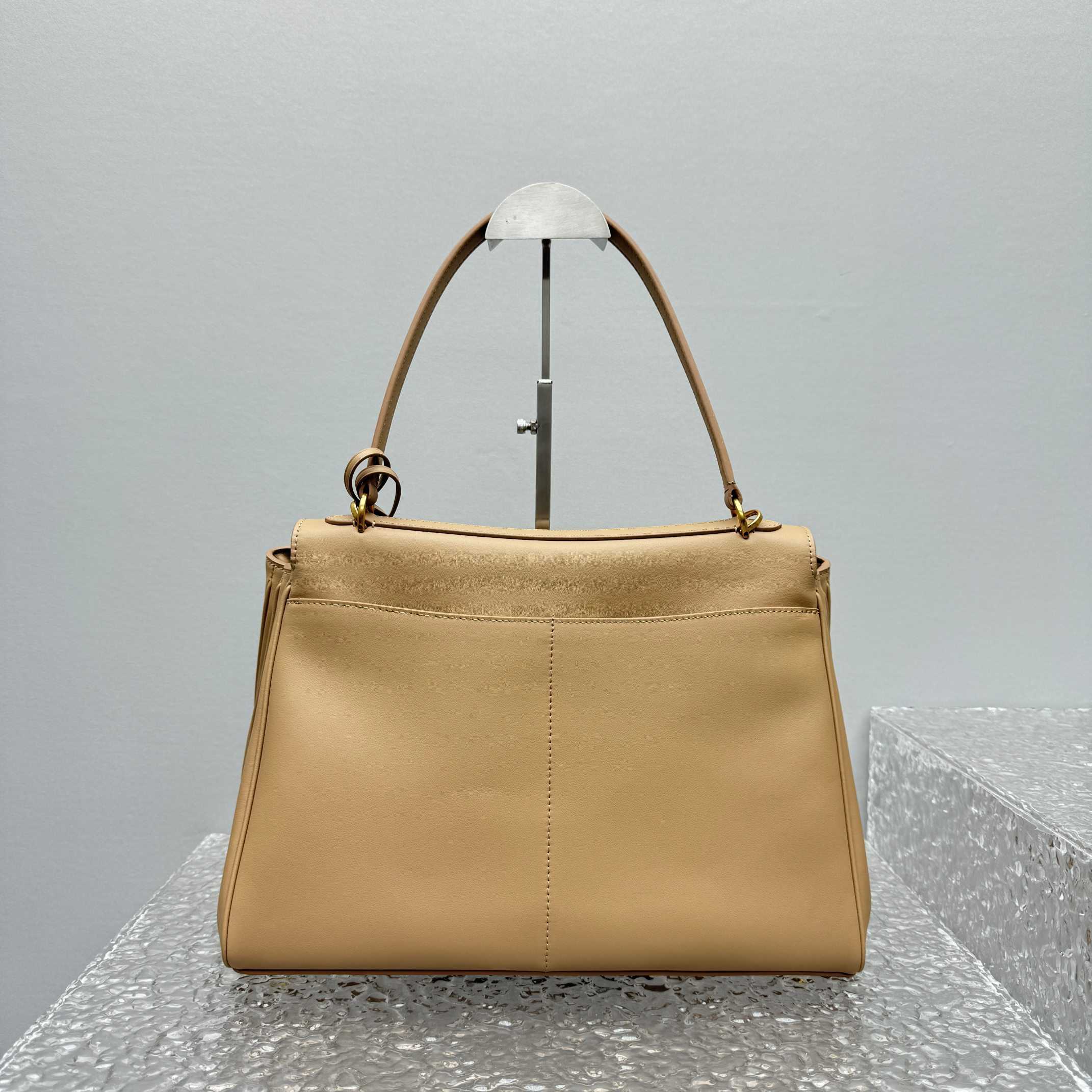 Balenciaga Rodeo Medium Handbag In Latte  - DesignerGu