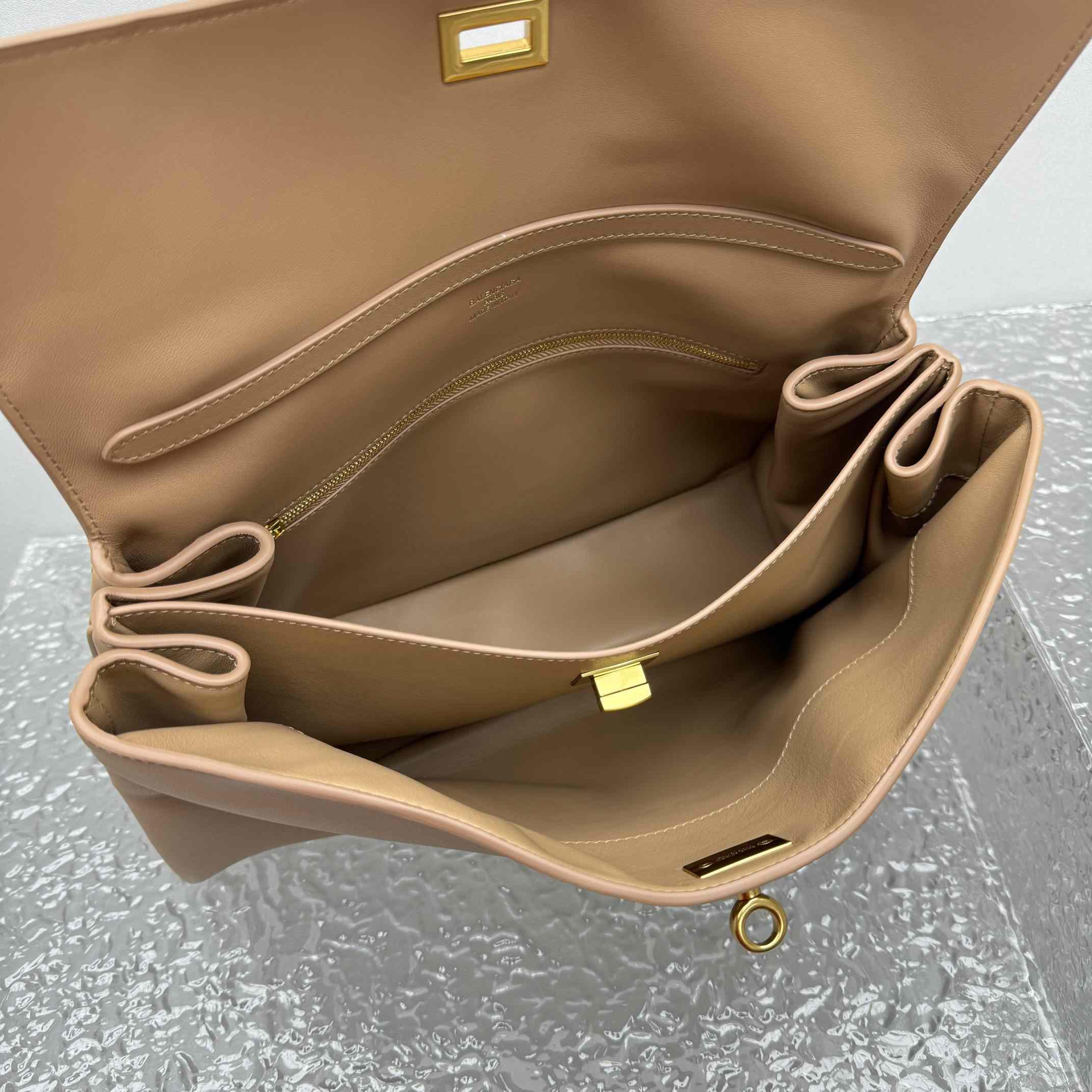 Balenciaga Rodeo Medium Handbag In Latte  - DesignerGu