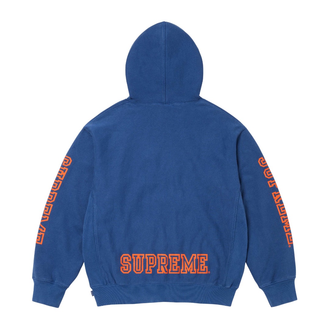 Supreme Collegiate Sleeve Hooded Sweatshirt  - DesignerGu