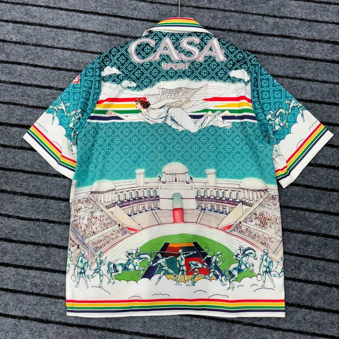 Casablanca La Deesse Du Stade Shirt - DesignerGu