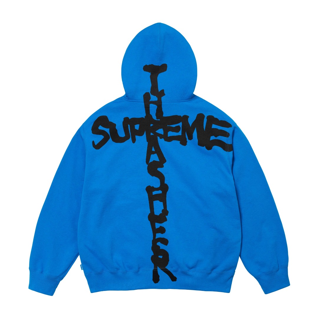 Supreme Thrasher® Zip Up Hooded Sweatshirt - DesignerGu