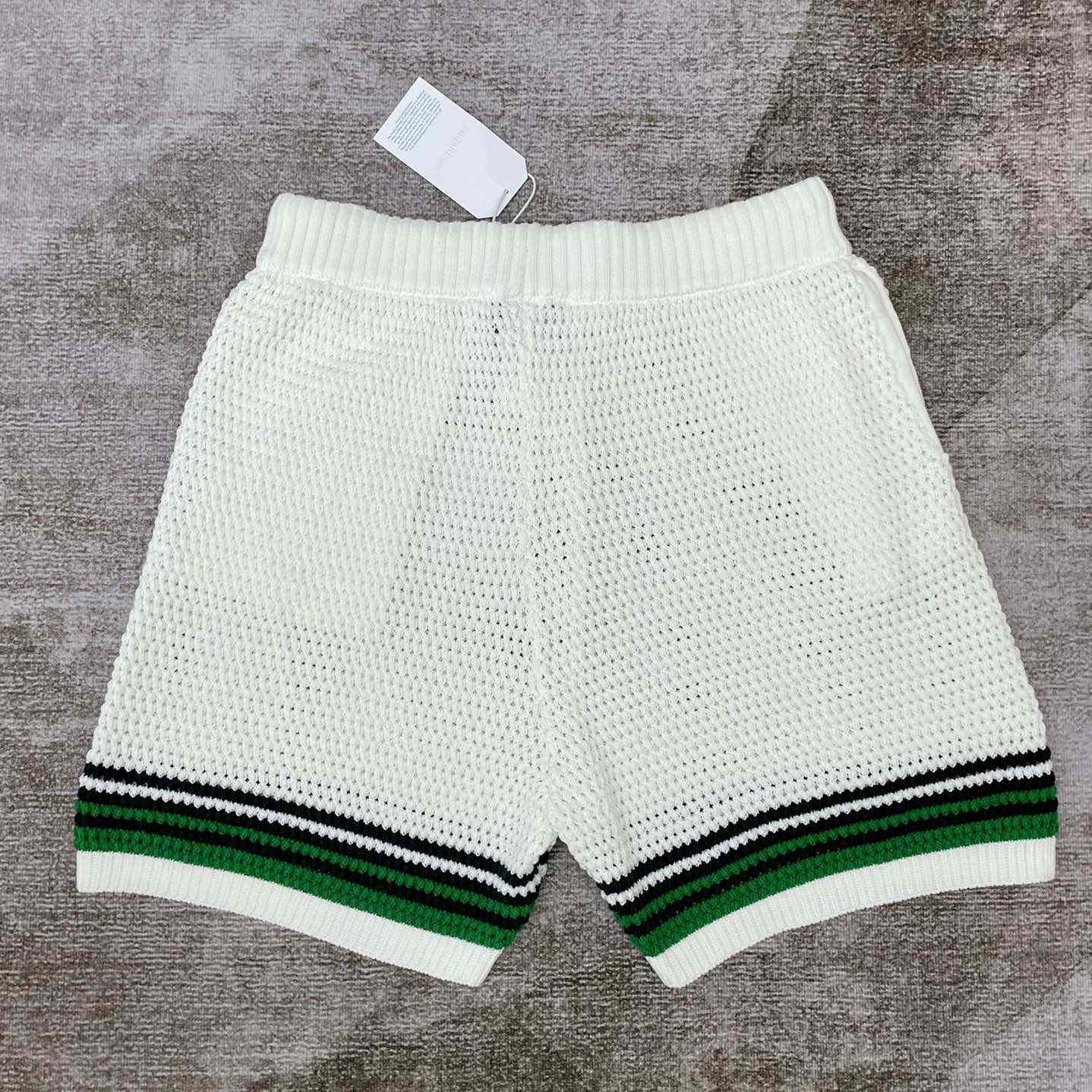 Casablanca Tennis Crochet-knit Shorts   m001 - DesignerGu