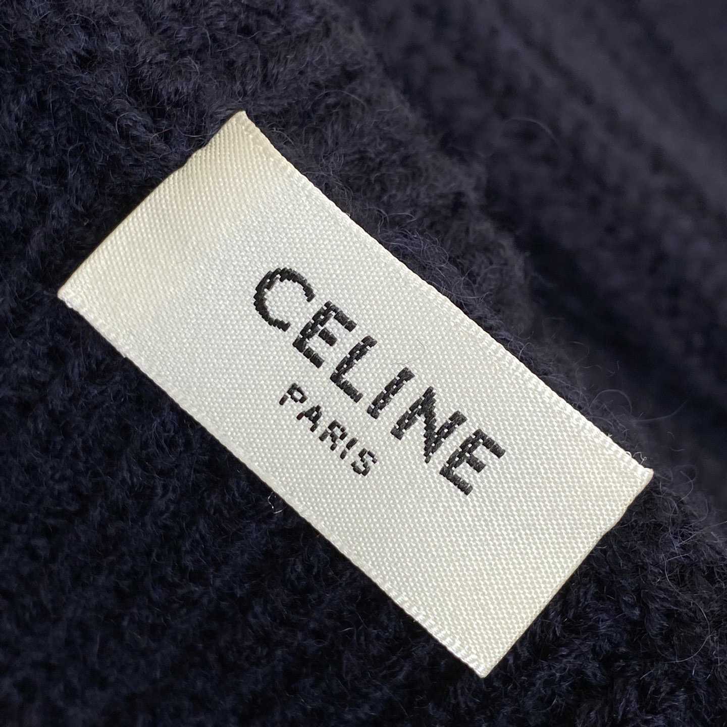 Celine College Hooded Sweater In Wool - DesignerGu