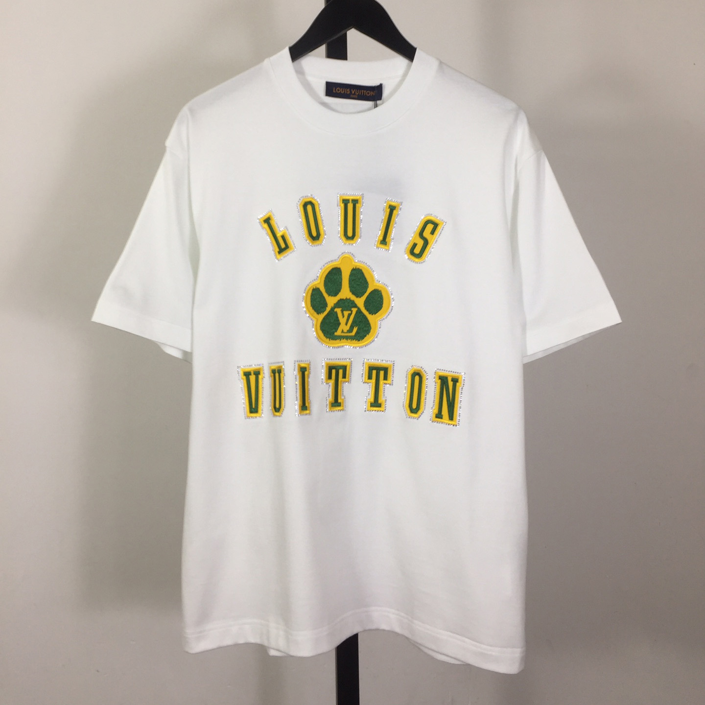 Louis Vuitton Embellished Short-Sleeved Cotton Crewneck - DesignerGu