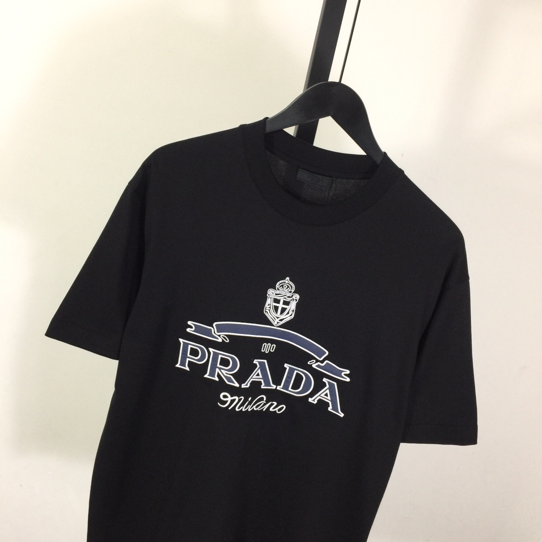 Prada Cotton T-Shirt - DesignerGu