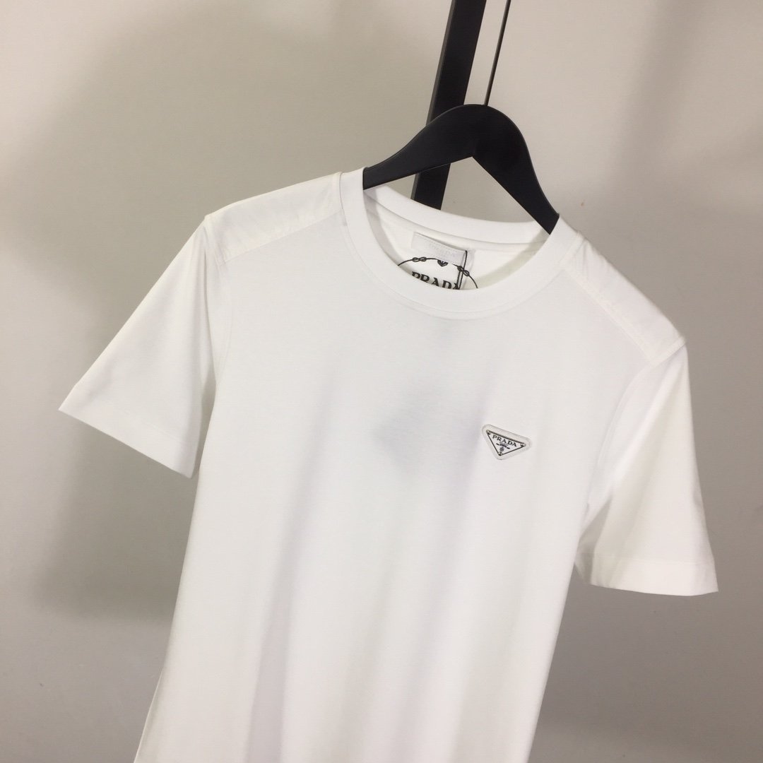 Prada Cotton T-Shirt - DesignerGu