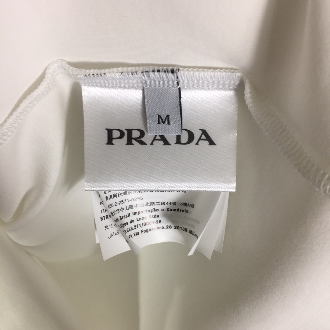 Prada Cotton T-Shirt - DesignerGu