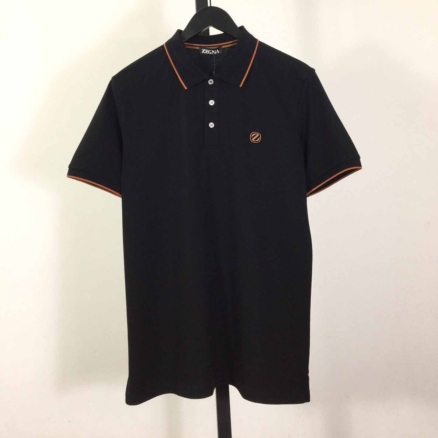 Zegna Cotton Polo Shirt - DesignerGu