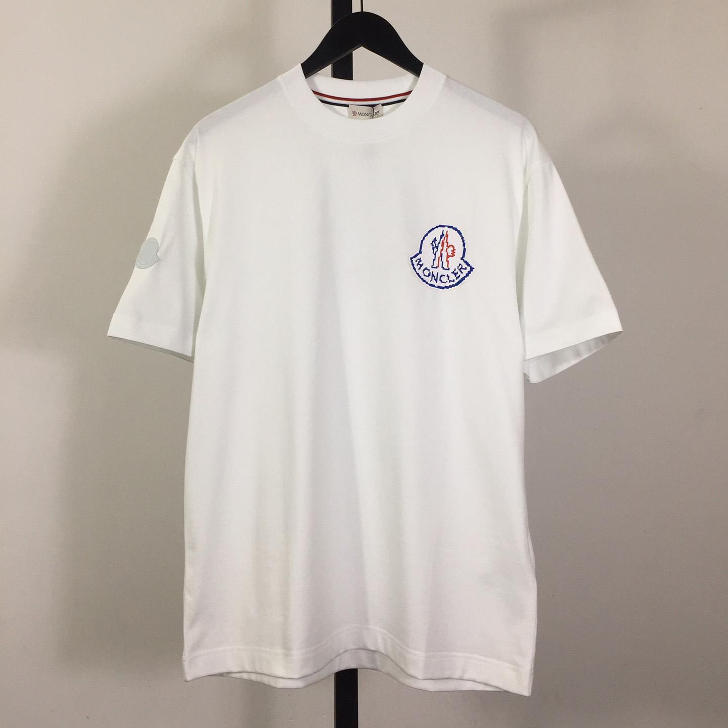 Moncler Logo Cotton T-shirt - DesignerGu