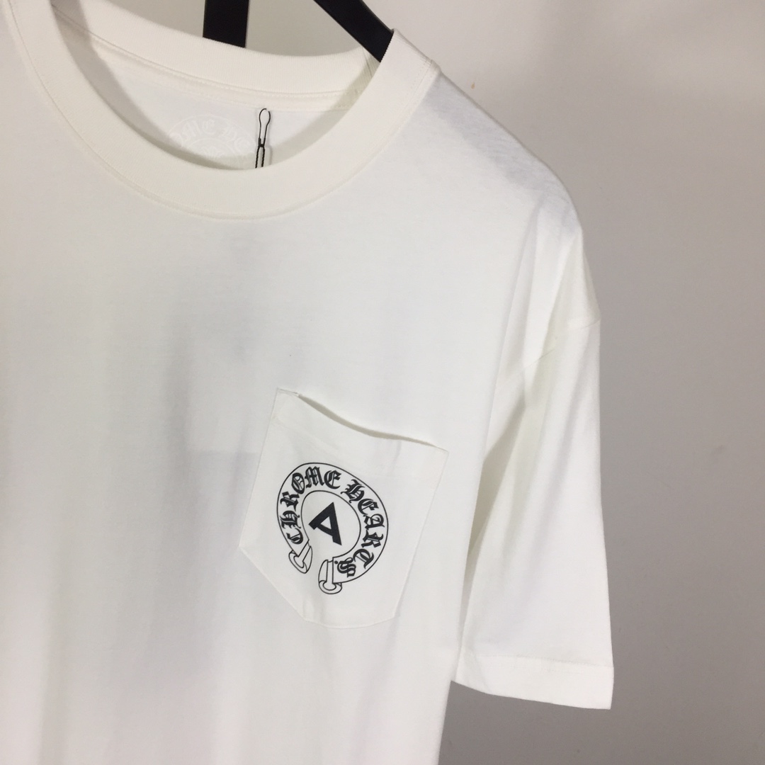 Chrome Hearts Cotton T-Shirt - DesignerGu