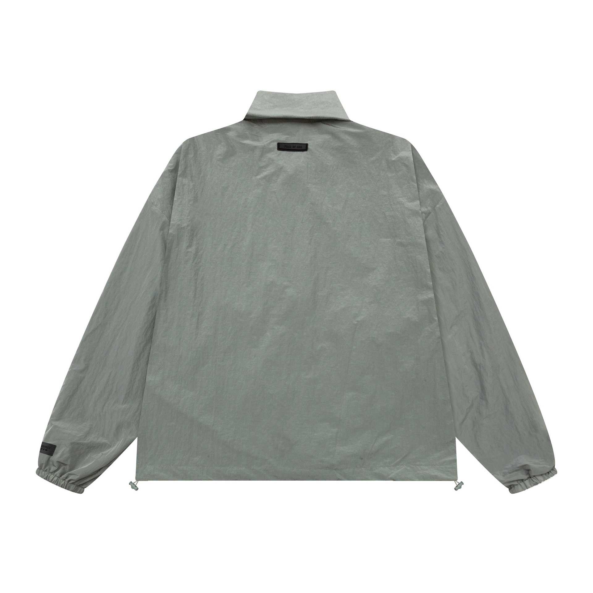 Fear Of God Essential Crinkle Nylon Bomber - DesignerGu