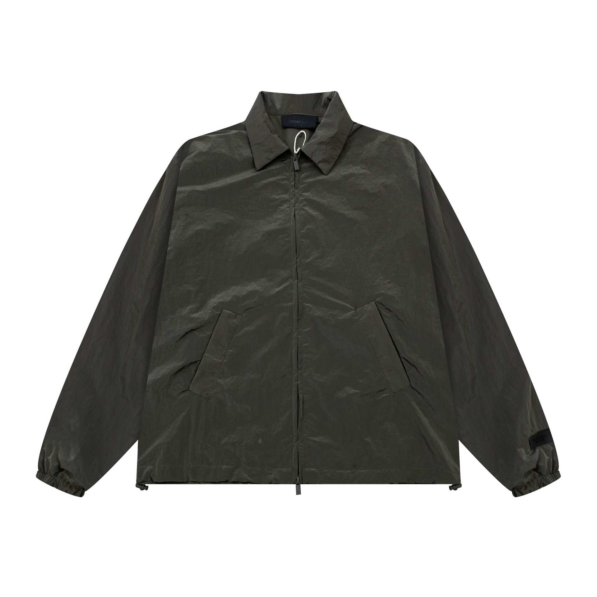 Fear Of God Essential Crinkle Nylon Bomber - DesignerGu