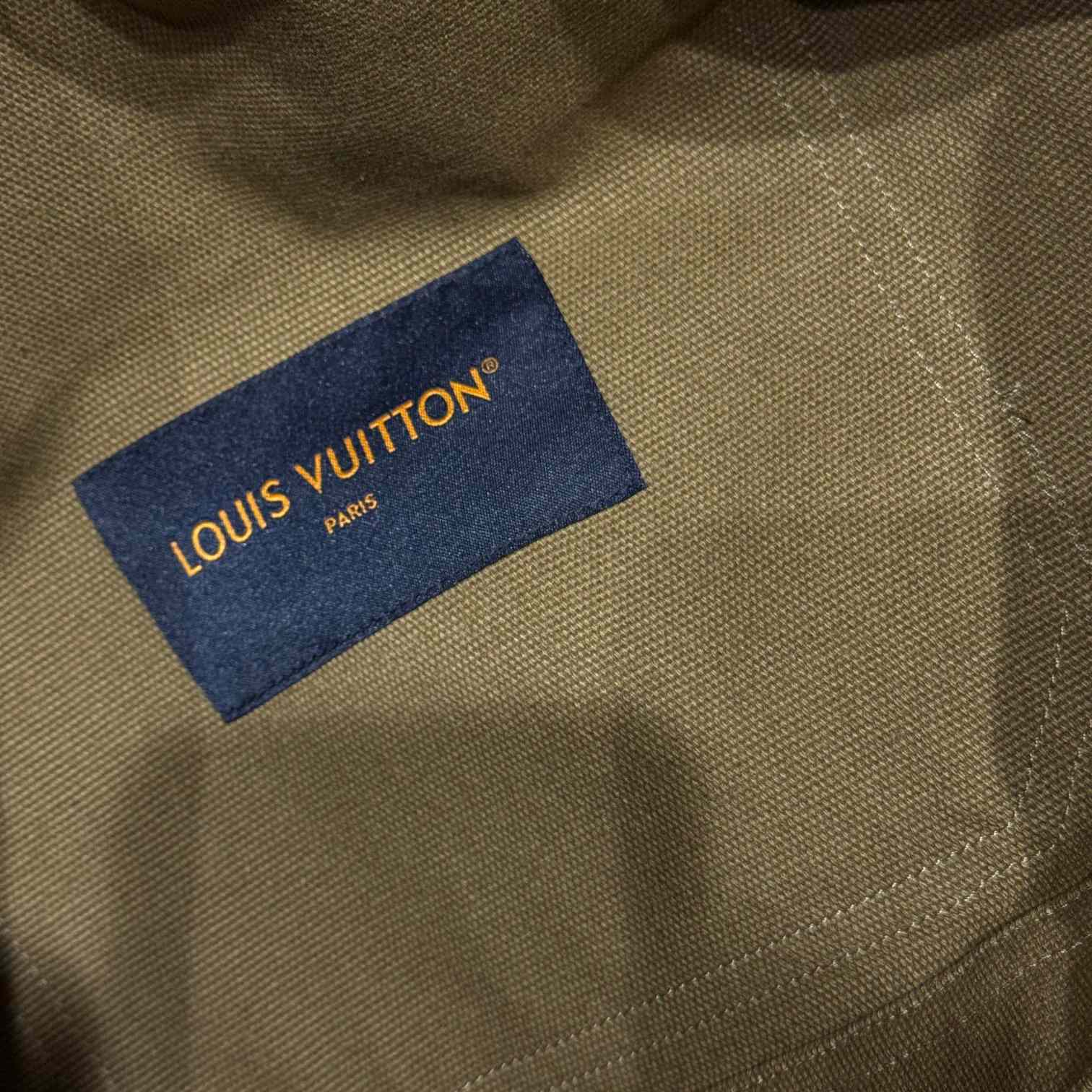 Louis Vuitton Tailored Workwear Cotton Canvas Jacket   1AGJ70 - DesignerGu