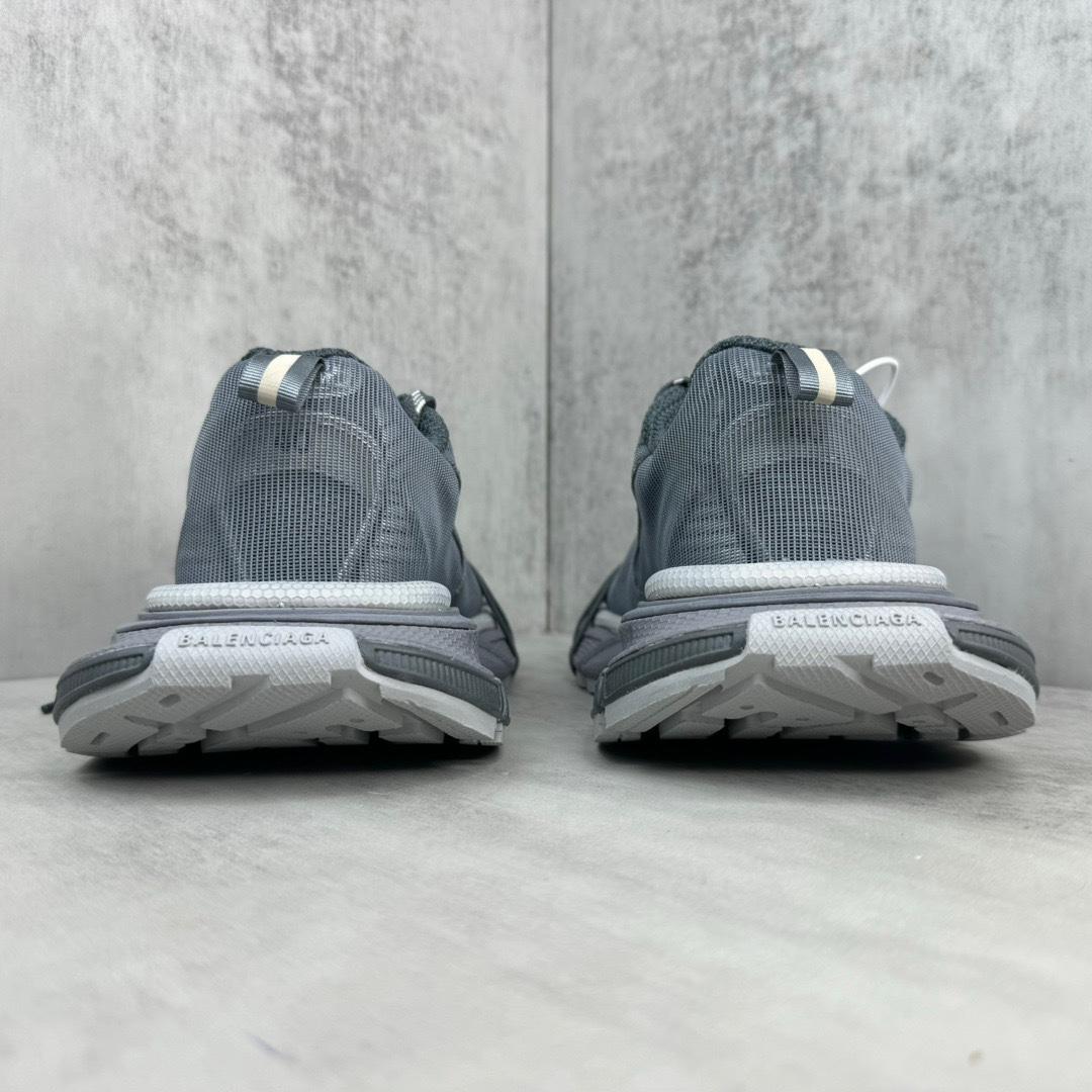 Balenciaga 3XL Net Sneaker In Grey Polyester - DesignerGu